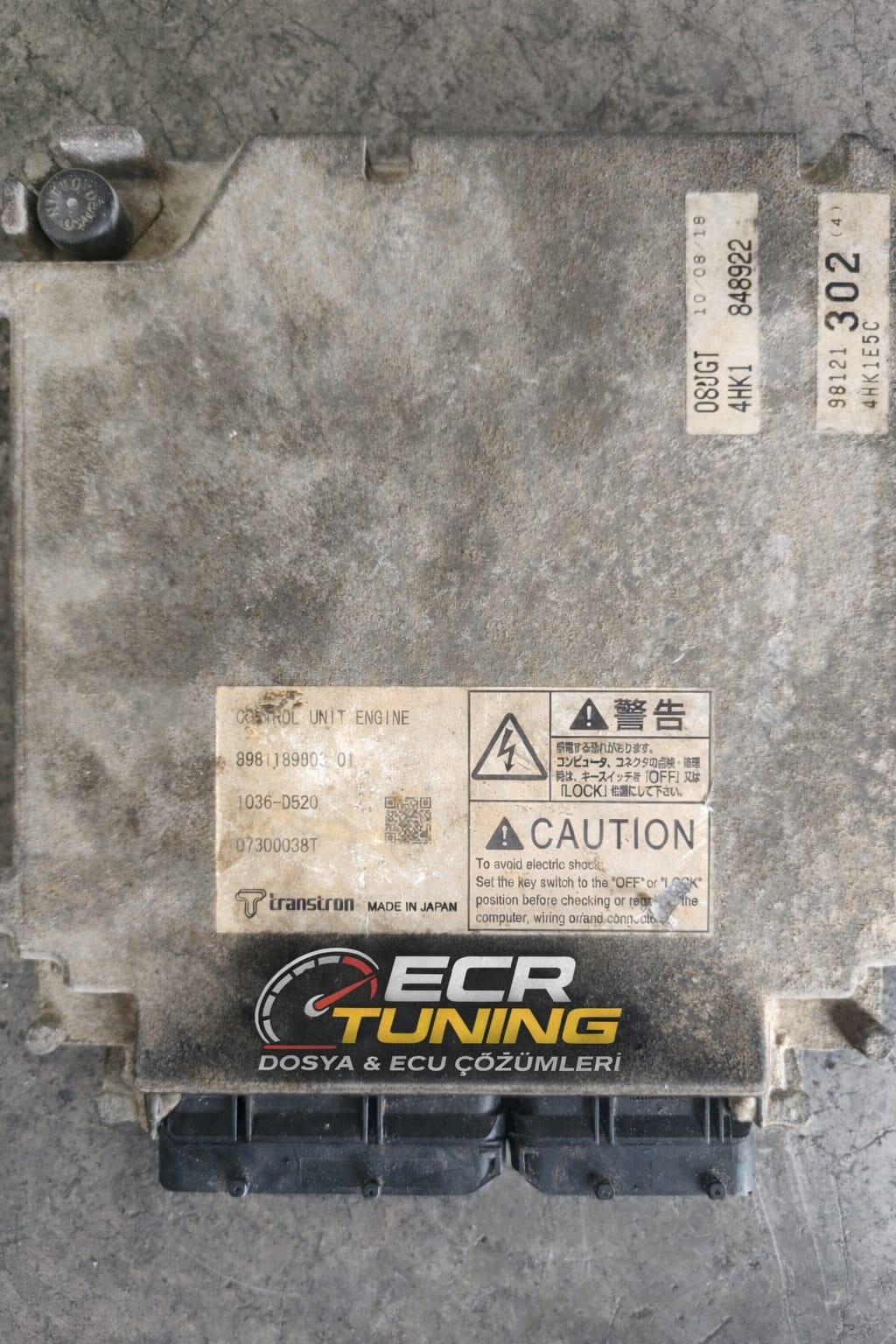 ISUZU 4HK1 ECU / Beyin – 98121302 – Çıkma Orjinal